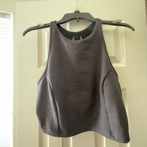 Athletic crop top